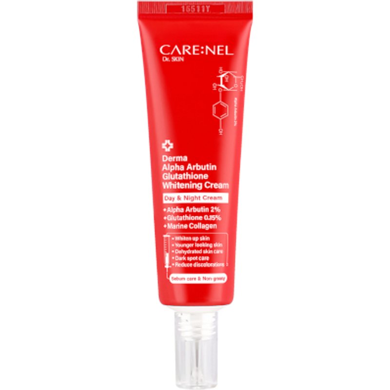 CARE:NEL - Crème éclaircissante Derma Alpha Arbutin Glutathion - 45ml