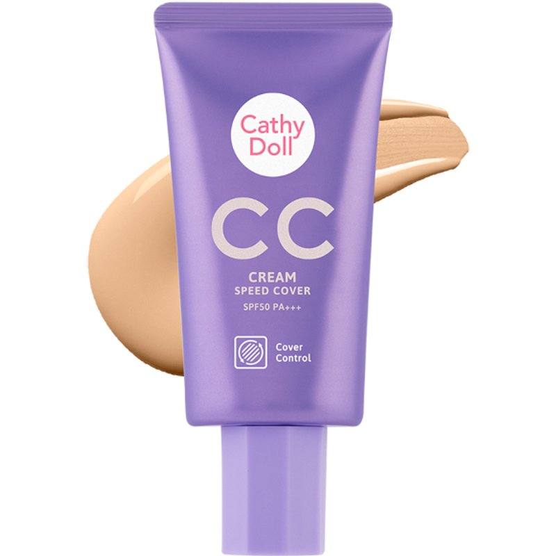 Cathy Doll - Crème CC Speed Cover SPF 50 PA+++ - 50ml - #2 Medium Beige