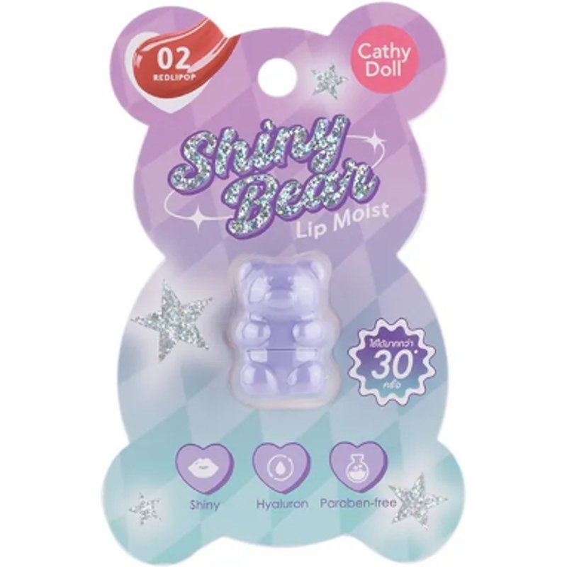 Cathy Doll - Lèvres d'ours brillants humides - 1.1g - 02 Redlipop