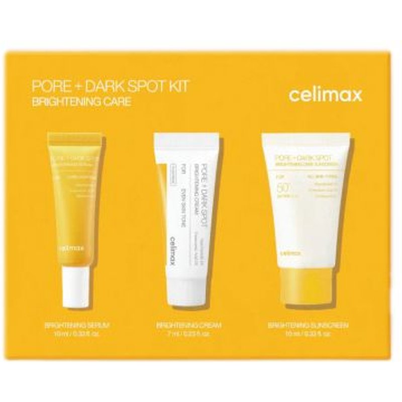 CELIMAX - Kit éclaircissant pores et taches brunes - 10ml+7ml+10ml