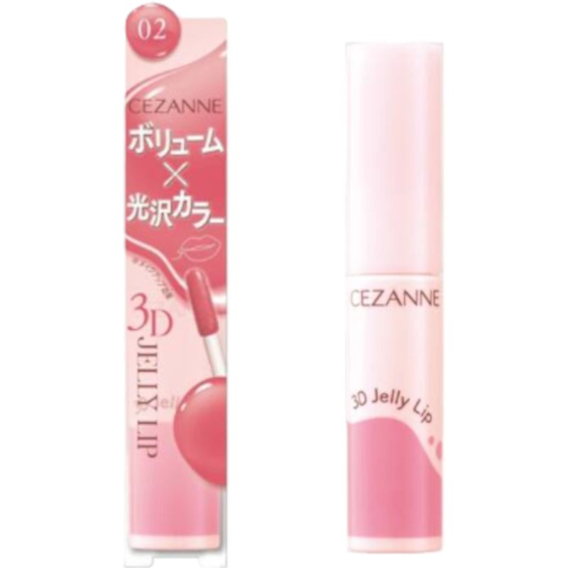 CEZANNE - Lèvres en gelée 3D - 5g - 02 Milk Rose