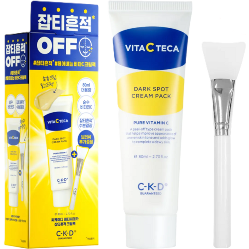 CKD - Pack crème anti-taches Vita C Teca - 80ml