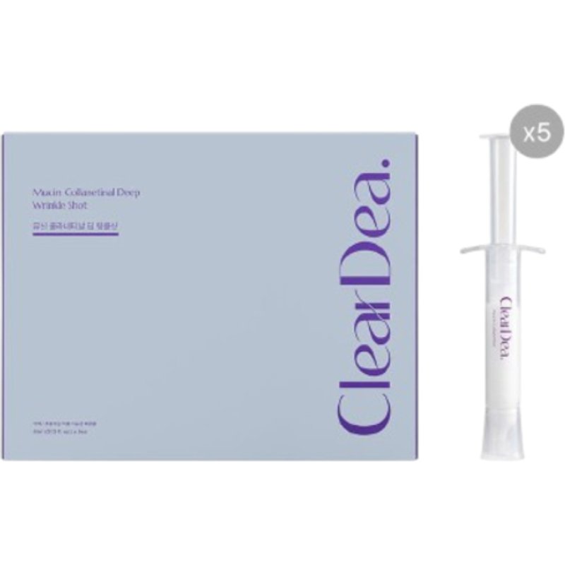 ClearDea - Injection de mucine collaténique contre les rides profondes - 4ml*5ea