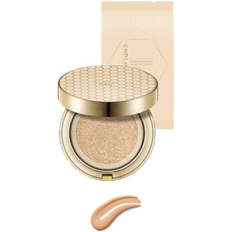 CNP LABORATORY - Ampoule de Propolis en coussin mat SPF35 PA++ (avec recharge) - 15g*2ea - 23 Natural Beige
