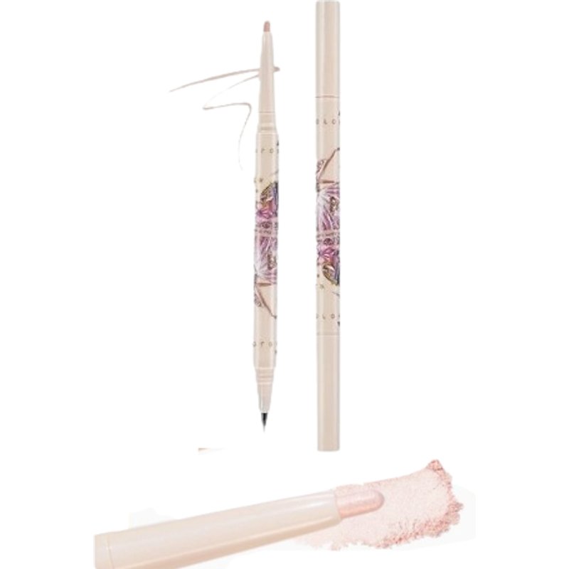 COLORROSE - Stylo Aegyo-Sal à double extrémité accrocheur et étoilé - 0.006g+0.002g - CR1046 Champagne