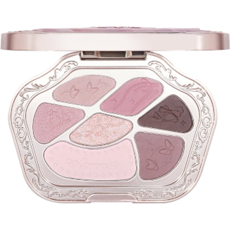 COLORROSE - Palette de fards à paupières sept couleurs Western Antique Collection - 12g - CR757 Dusk at Misty Islet