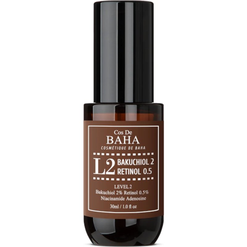 Cos De BAHA - Sérum Bakuchiol 2 Rétinol 0,5 Niveau 2 (L2) - 30ml