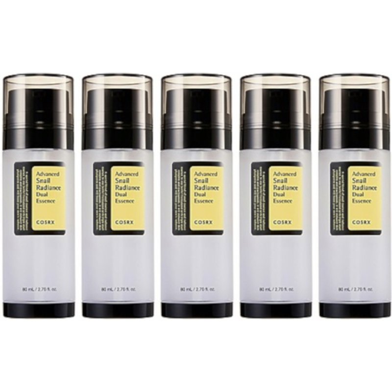 COSRX Advanced Snail Radiance Dual Essence - 80ml (5ea) Set