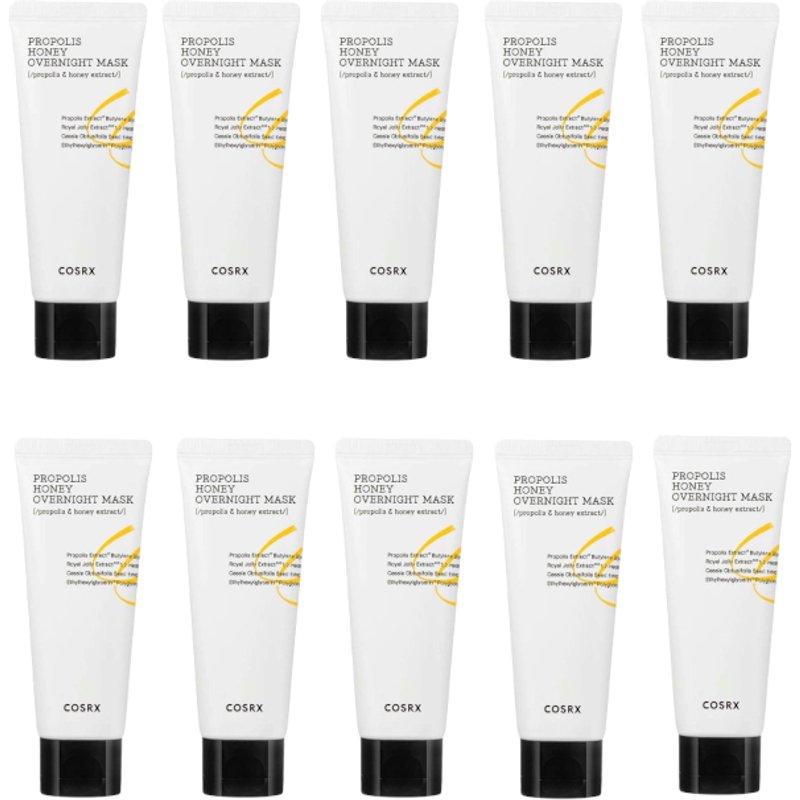 COSRX Full Fit Propolis Honey Overnight Mask - 60ml (10ea) Set