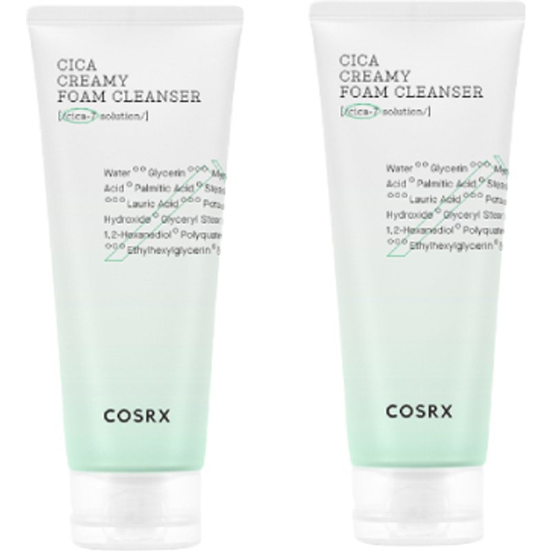 COSRX Pure Fit Cica Creamy Foam Cleanser - 150ml (2ea) Set