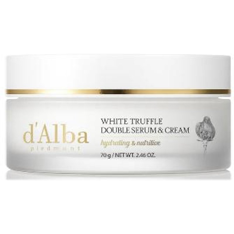d'Alba - Double Sérum et Crème à la Truffe Blanche - 70g
