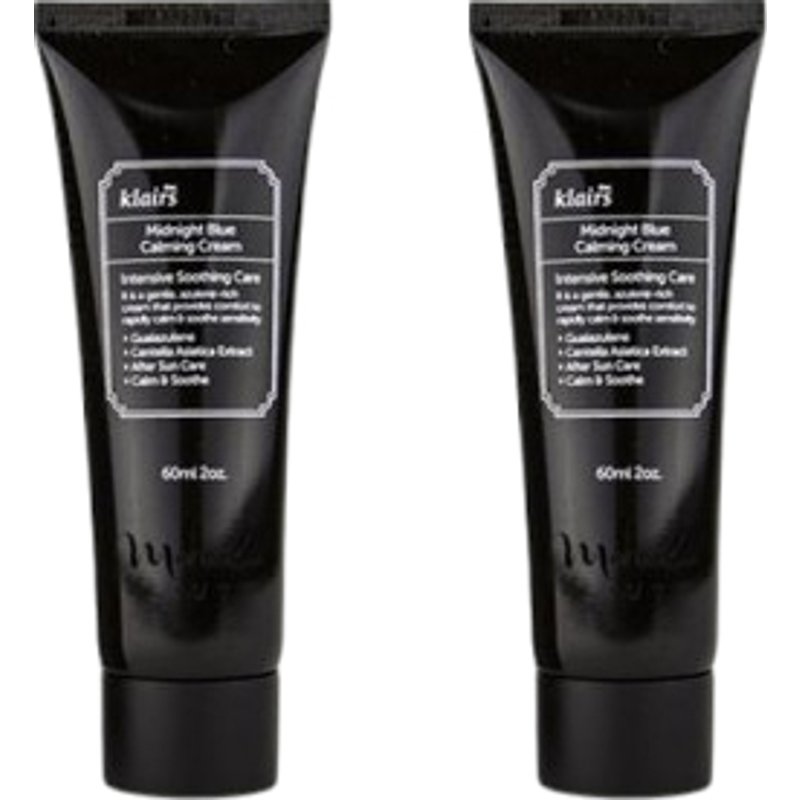 Dear; Klairs - Midnight Blue Calming Cream (Tube) - 60ml (2ea) Set