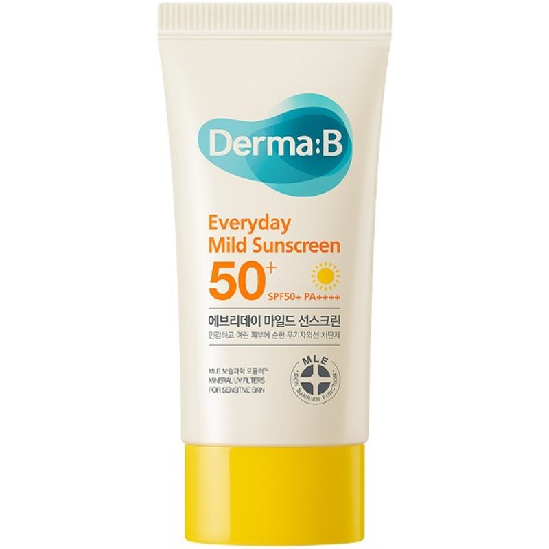 Derma:B - Écran solaire doux quotidien SPF50+ PA++++ - 50ml