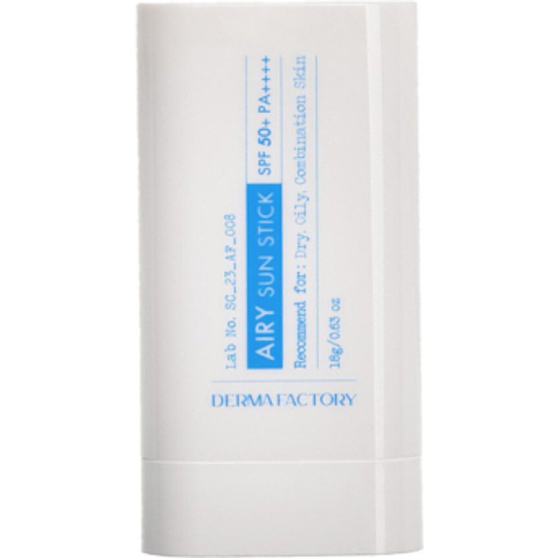 DERMA FACTORY - Bâton solaire aérien 50+ PA++++ - 18g