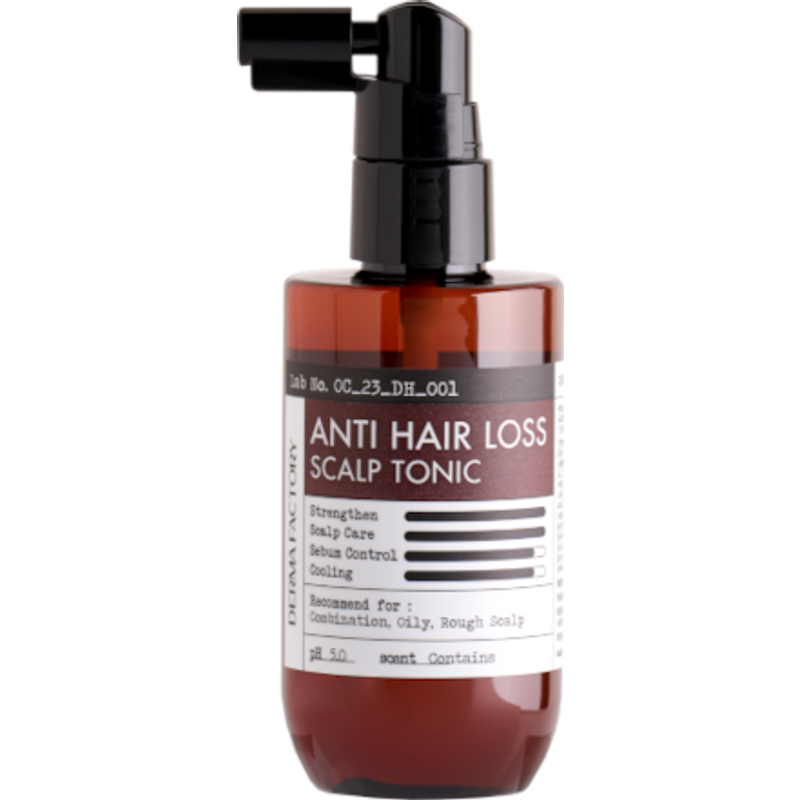 DERMA FACTORY - Tonique anti-chute pour le cuir chevelu - 100ml