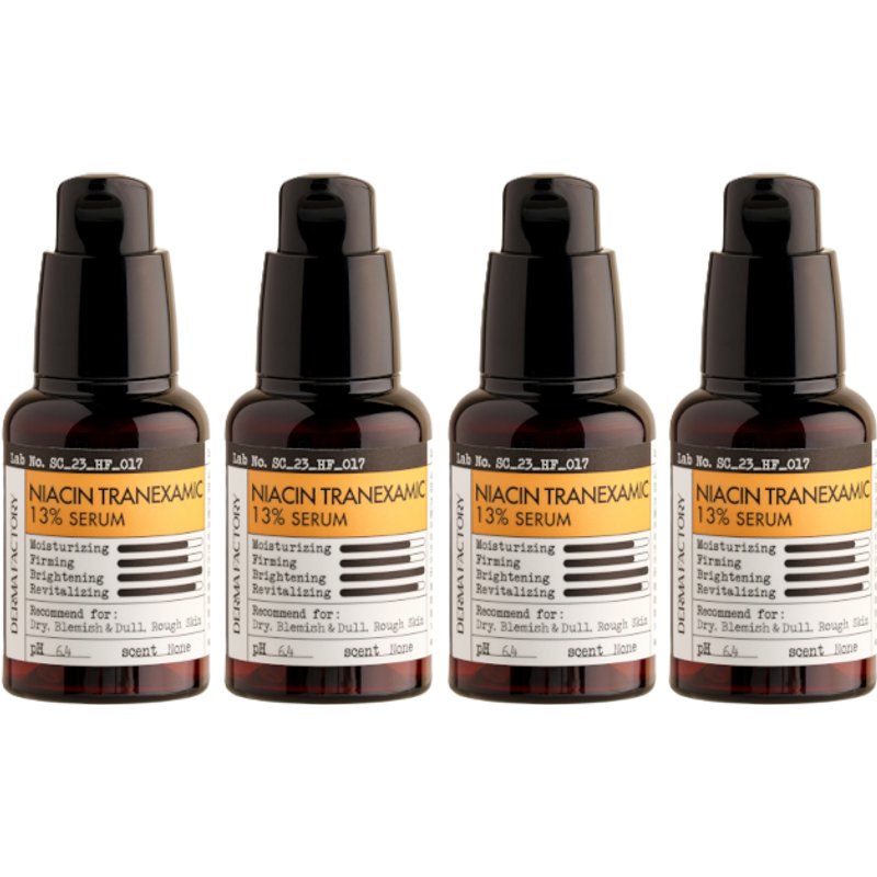 DERMA FACTORY - Niacin Tranexamic 13% Serum - 30ml (4ea) Set