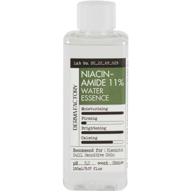 DERMA FACTORY - Niacinamide 11% Water Essence - 150ml