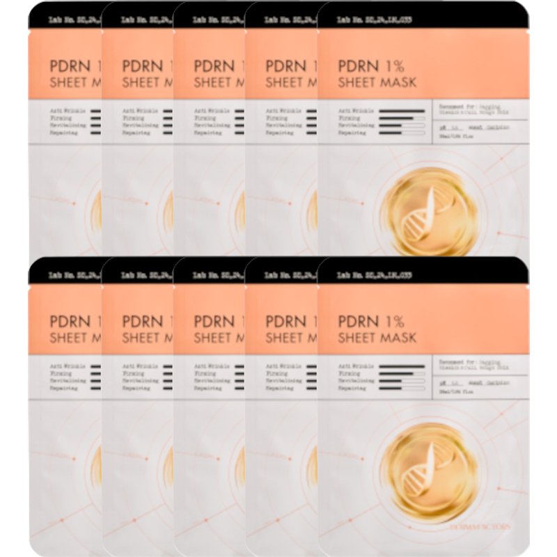 DERMA FACTORY - PDRN 1% Sheet Mask -10pcs