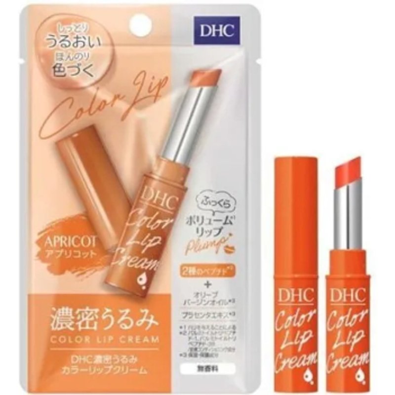 DHC - Baume crème de soin des lèvres Moisture Rich Color - 1.5g - Apricot