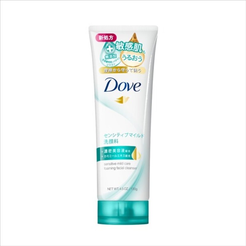 Dove Japan - Nettoyant moussant pour le visage - 130g - Sensitive Mild Care