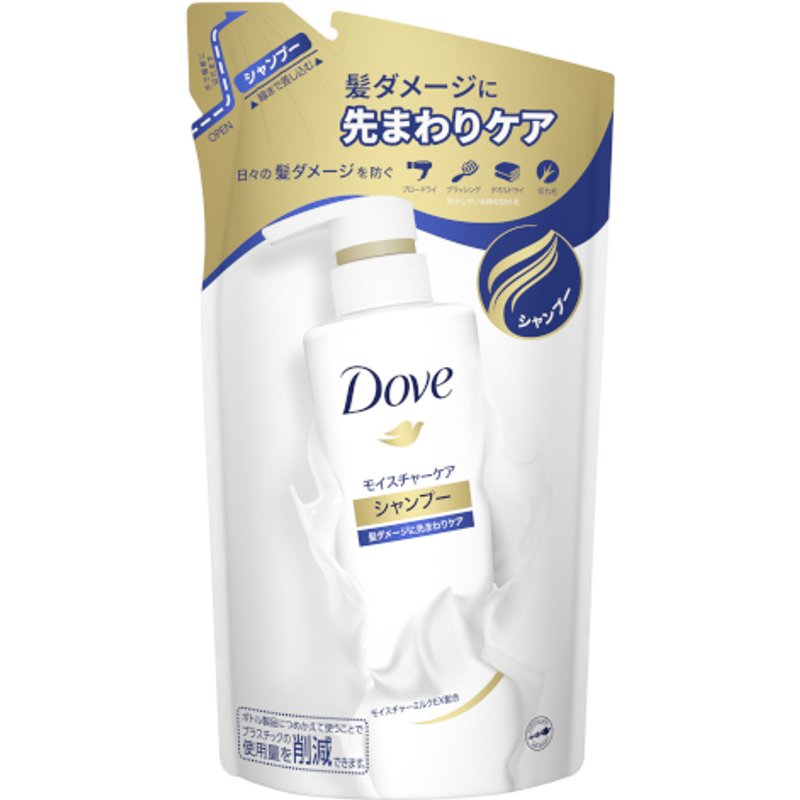 Dove Japan - Recharge de shampooing soin hydratant - 350g
