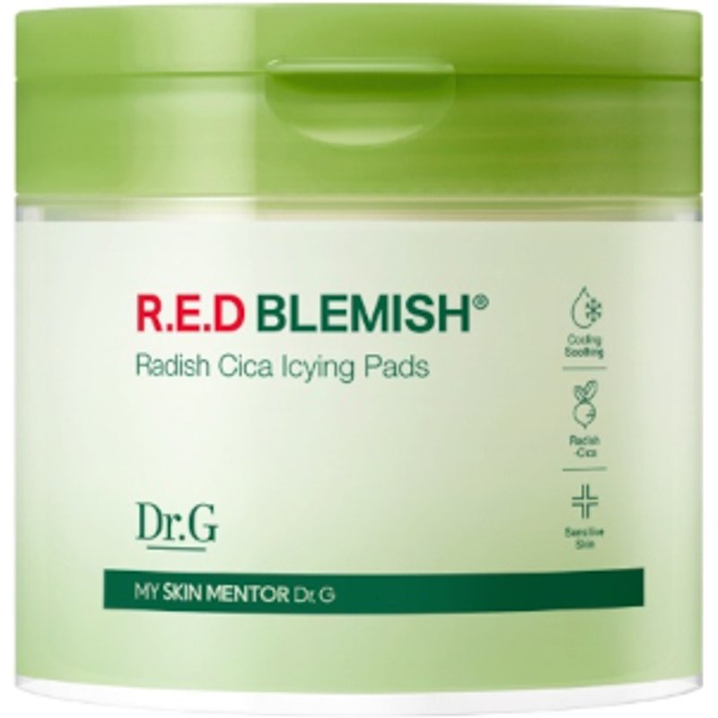 Dr.G - Tampons de glaçage Cica au radis RED Blemish - 60pads