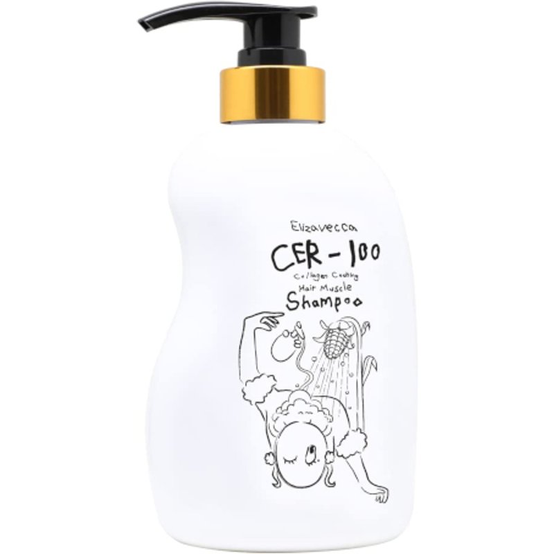 Elizavecca - CER-100 Collagène Cheveux A+ Muscle Tornado Shampooing - 500ml