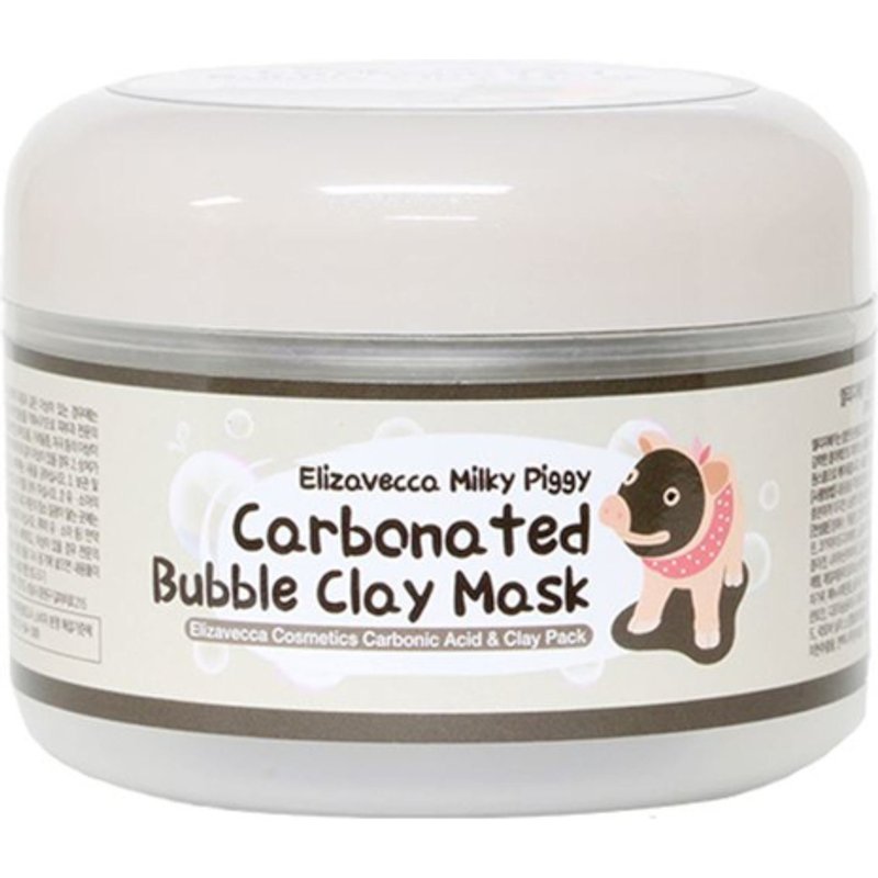 Elizavecca - Milky Piggy gazéifiée, Masque d'argile Bubble