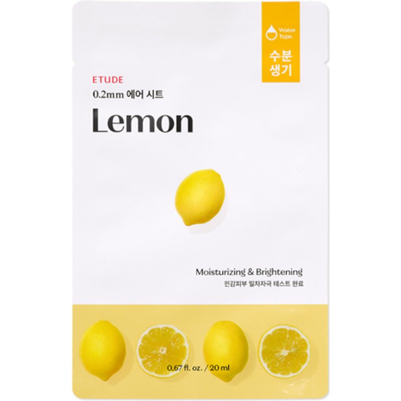 ETUDE - Masque à air de thérapie 0.2 (nouveau) - 1pièce - Lemon