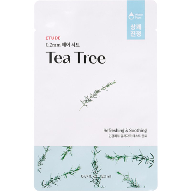 ETUDE - Masque à air de thérapie 0.2 (nouveau) - 1pièce - Tea Tree