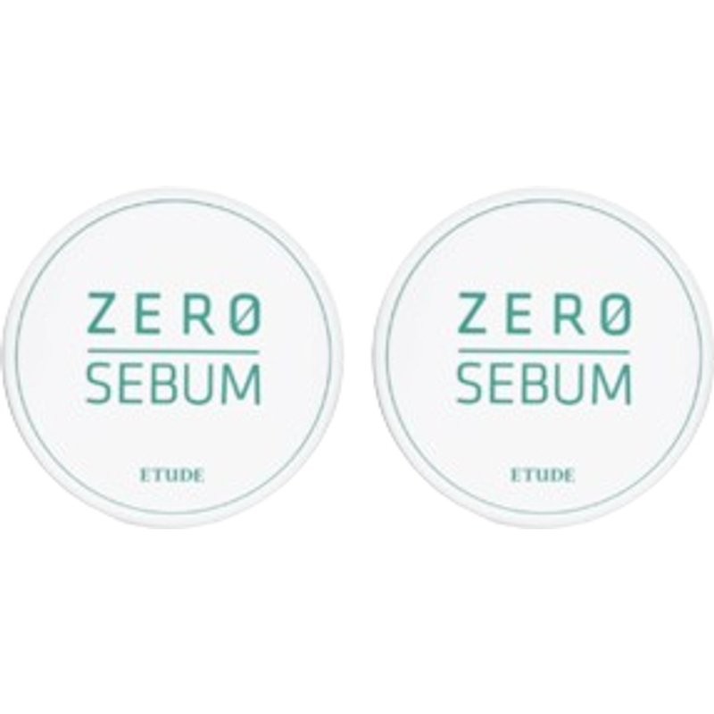ETUDE - Zero Sebum Drying Powder (2ea) Set