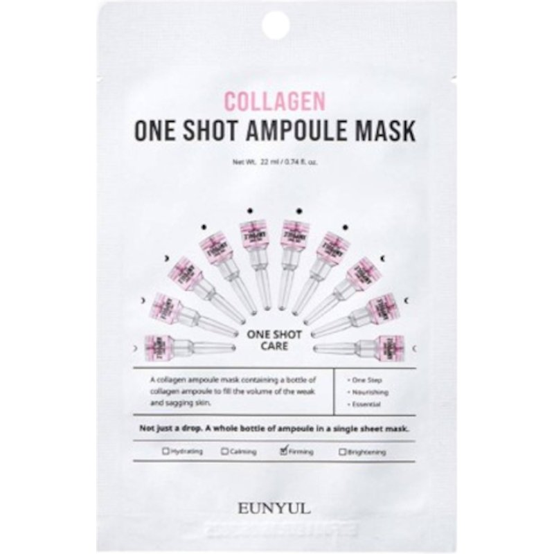 EUNYUL - Masque Ampoule One Shot - Collagen - 1pc