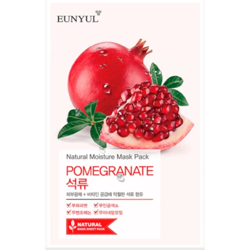 EUNYUL - Pack Masque Hydratant Naturel - Grenade - 1pièce
