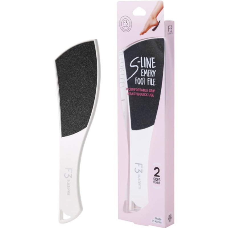 F3 SYSTEMS - Lime à pied émeri S-Line - 1ea - Cream White