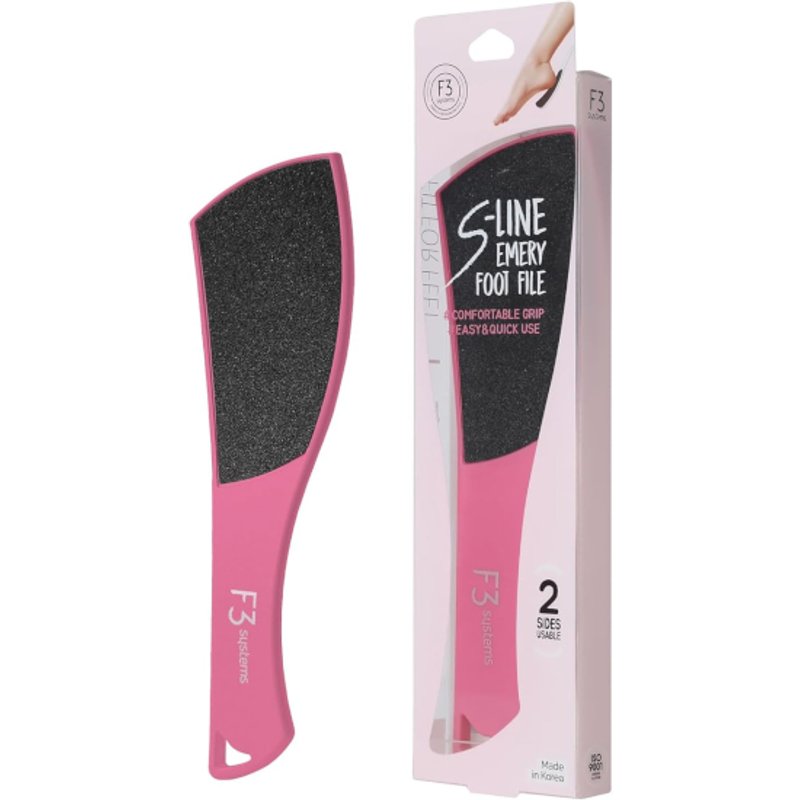 F3 SYSTEMS - Lime à pied émeri S-Line - 1ea - Sharp Pink