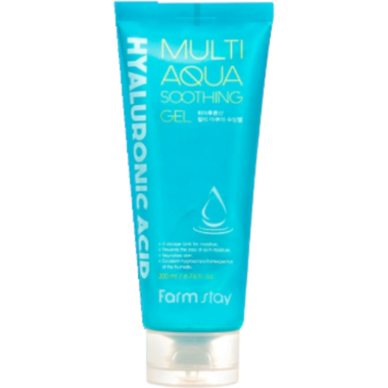 Farm Stay - Gel Apaisant Multi Aqua Acide Hyaluronique - 200ml