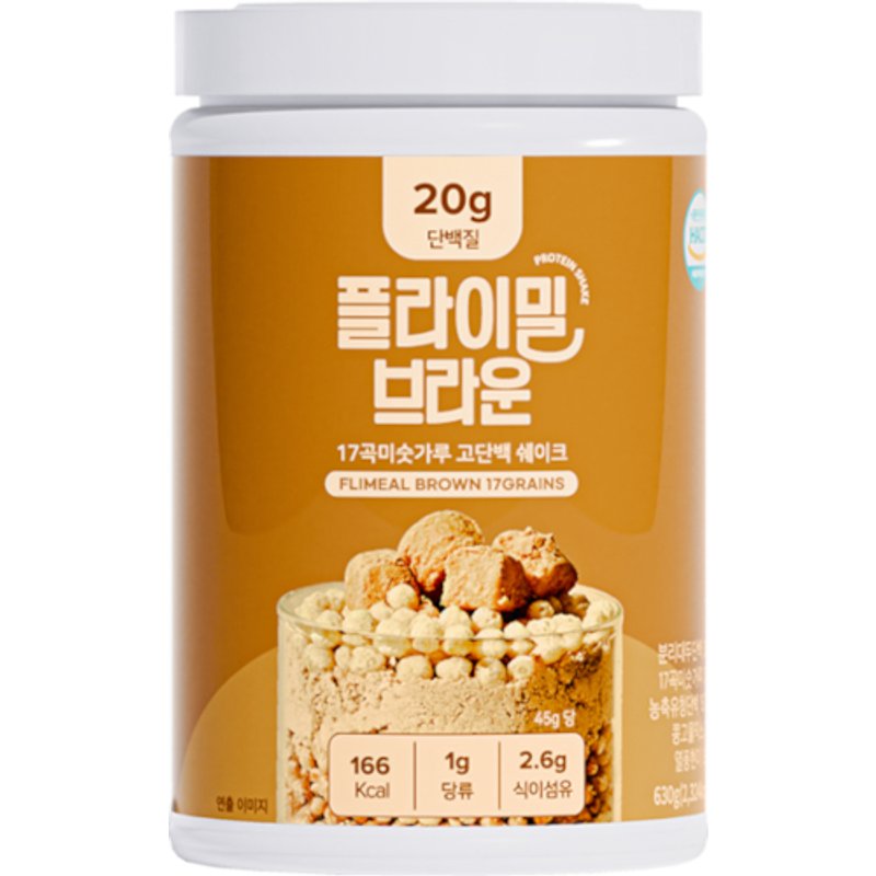 Flimeal - Shake protéiné - 630g - Brown17 Grains