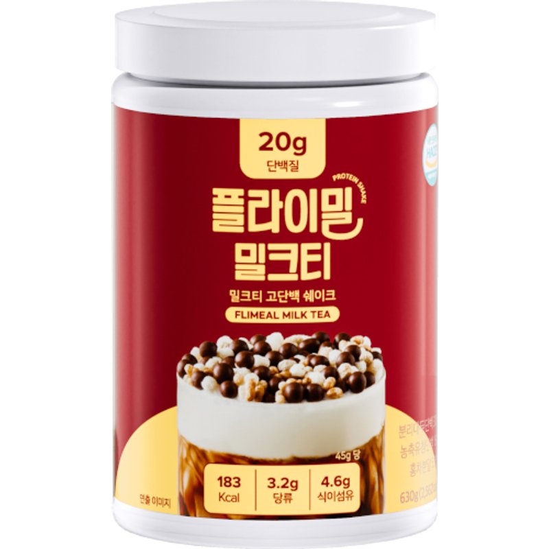 Flimeal - Shake protéiné - 630g - Milk Tea