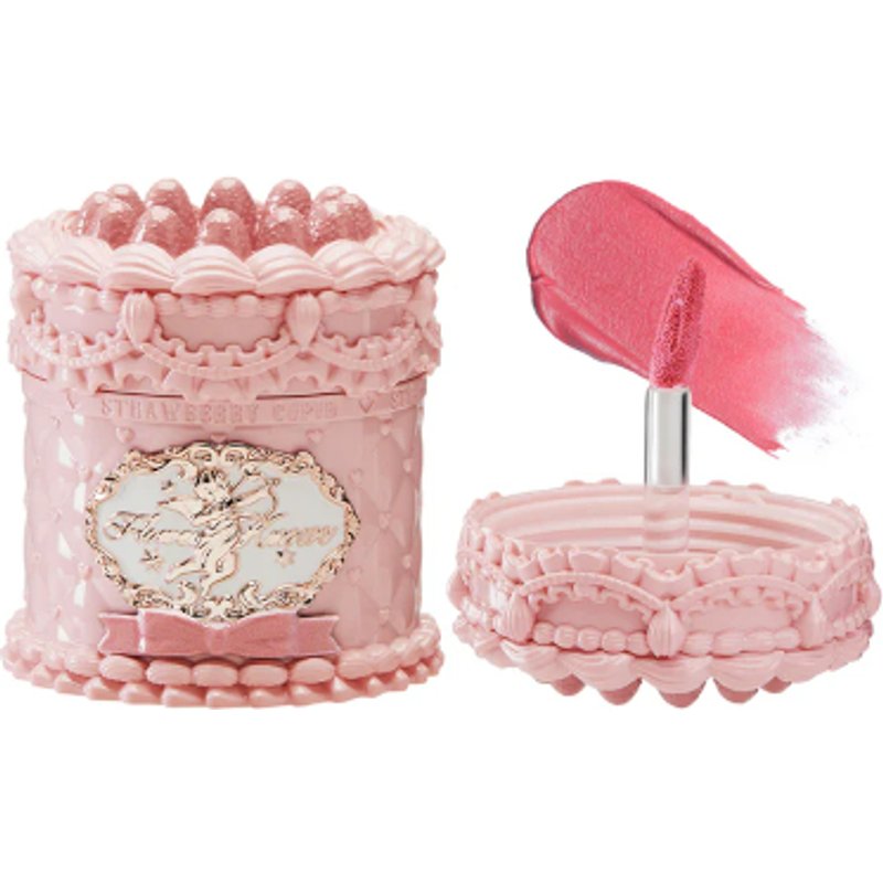 FlowerKnows - Crème pour les lèvres Strawberry Cupid Cake - 5ml - V06 Tulip