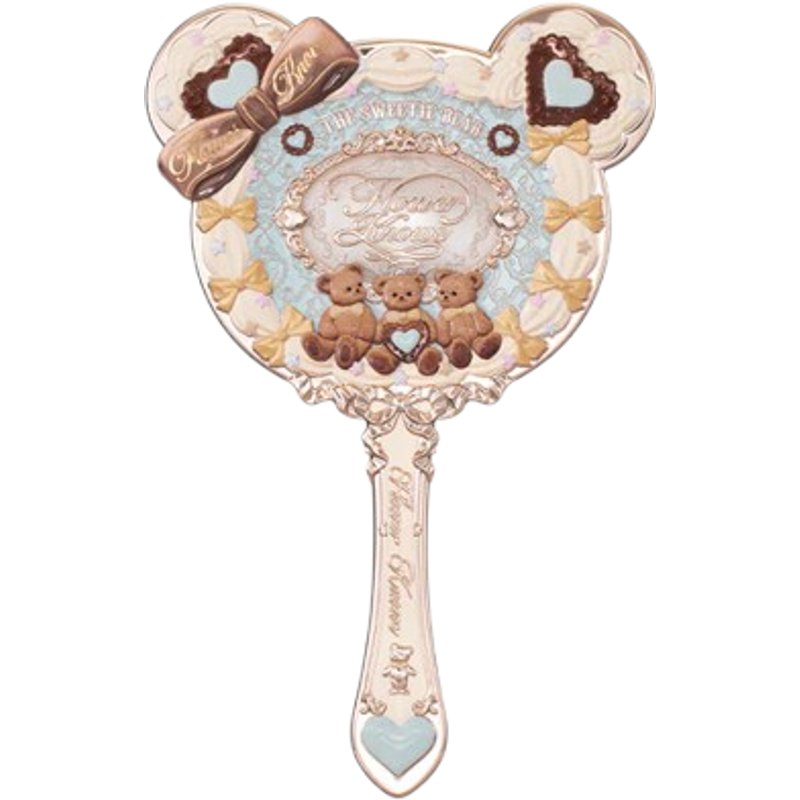FlowerKnows - Le miroir à main Sweetie Bear - 1pièce - Minty Blue