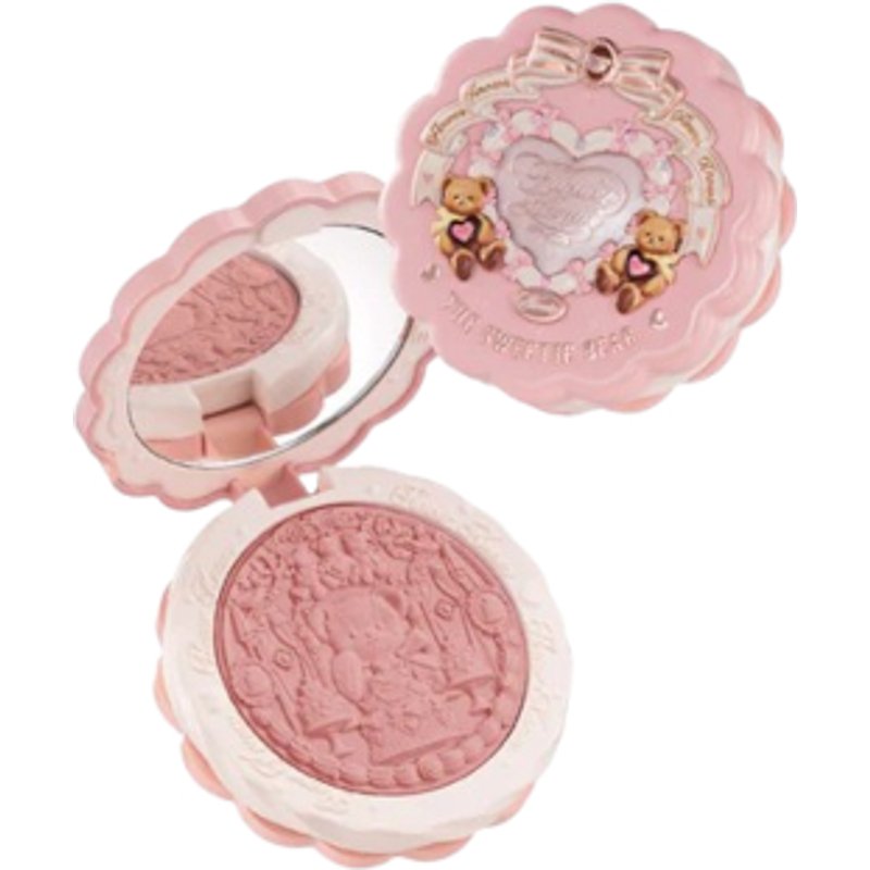 FlowerKnows - Le blush satiné de soie Sweetie Bear - 5g - 03 Rose Chanson