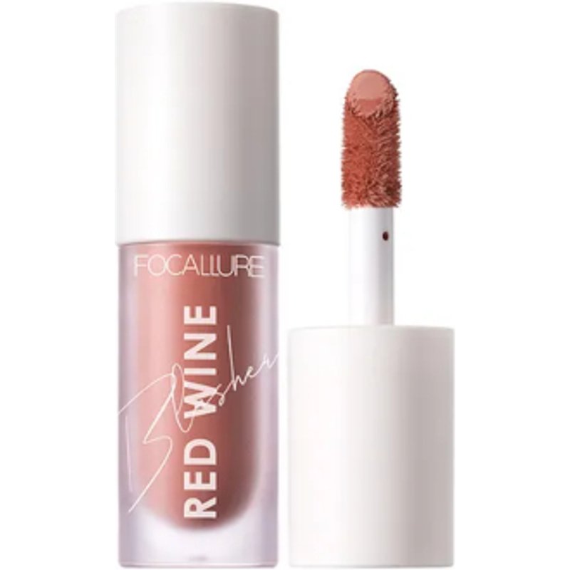 Focallure - Fard Ă joues au vin rouge anti-gueule de bois - 5g - 2 Sherry