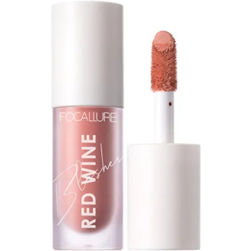 Focallure - Fard Ă joues au vin rouge anti-gueule de bois - 5g - 3 Bordeaux