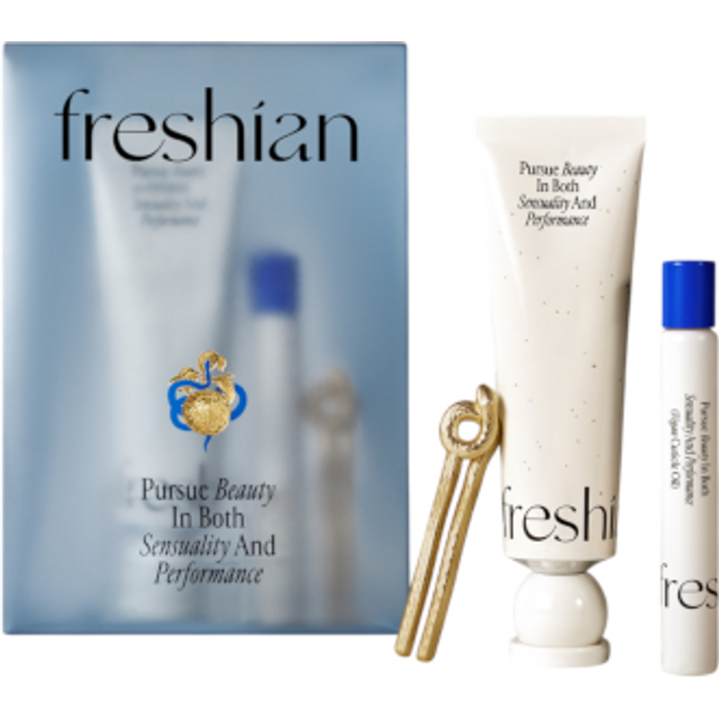 Freshian - Coffret cadeau crème pour les mains et huile pour cuticules (édition Lucky Blue) - 50ml + 11ml