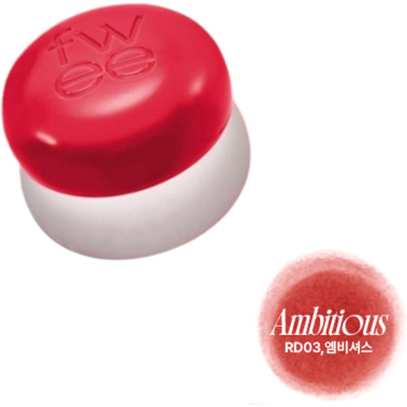 Fwee - Pot de pudding flou pour les lèvres et les joues - 5g - RD03 Ambitious