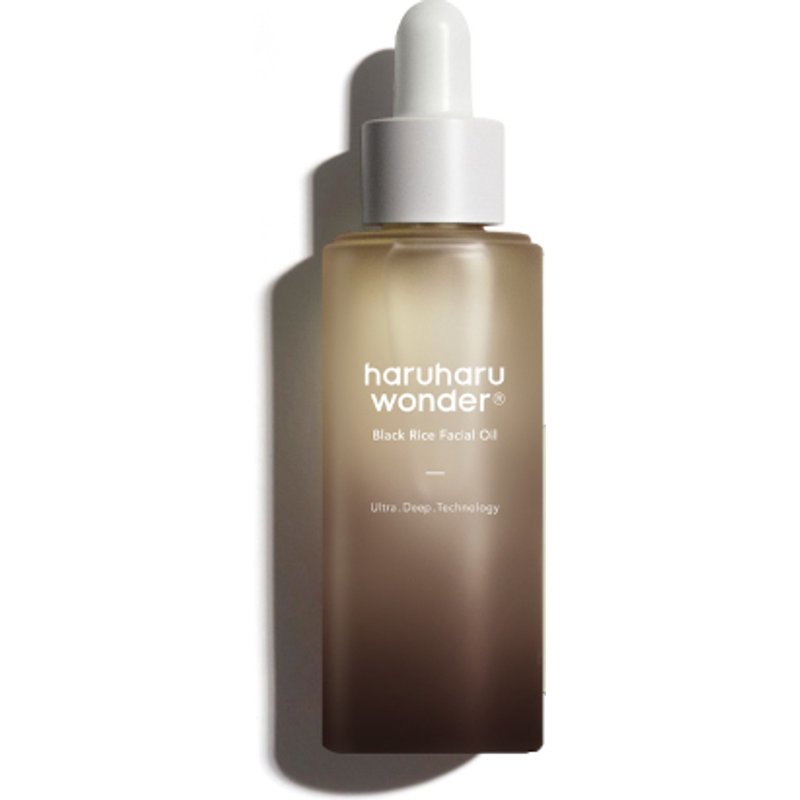 haruharu wonder - Huile pour le visage au riz noir - 30ml