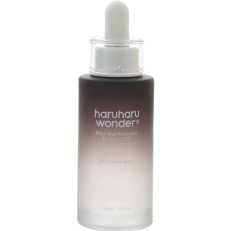 haruharu wonder - Ampoule merveilleuse de riz noir hyaluronique botanique 2GF - 30ml