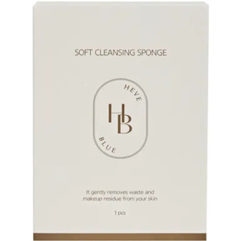 HEVEBLUE - Éponge nettoyante douce - 1pièce