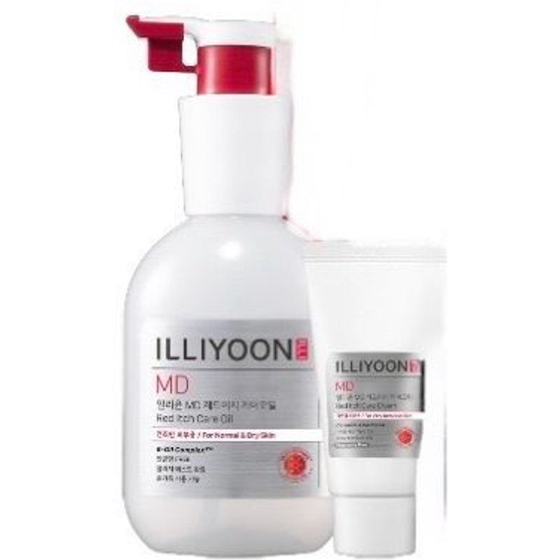 ILLIYOON - Coffret d'huiles de soin contre les démangeaisons rouges MD - 200ml+30ml