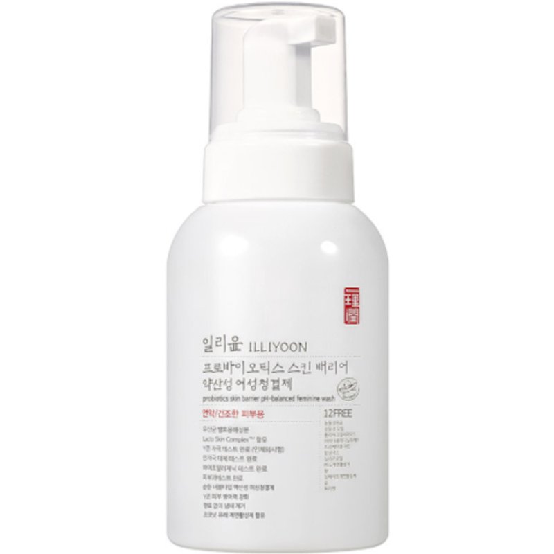 ILLIYOON - Nettoyant féminin au pH équilibré avec barrière cutanée aux probiotiques - 300ml